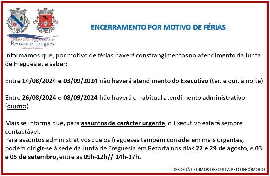 União de Freguesias de Retorta e Tougues